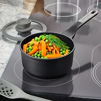 BergHOFF Leo Stone+ Ceramic 2-qt. Non-Stick Sauce Pan with Lid