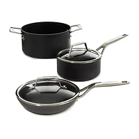 BergHOFF Essential Hard Anodized Ano 6.25" Saucepan