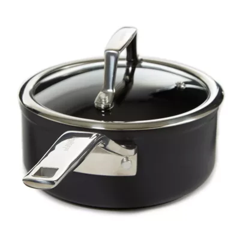 BergHOFF Essential Hard Anodized Ano 6.25" Saucepan