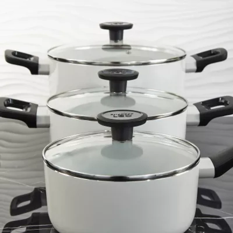 BergHOFF Leo Glints Ceramic Non-Stick 7-pc. Cookware Set