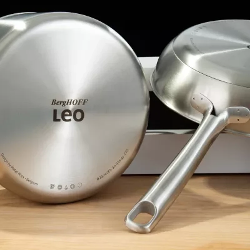 BergHOFF Leo Graphite Recycled 18/10 Stainless Steel 10" Frying Pan