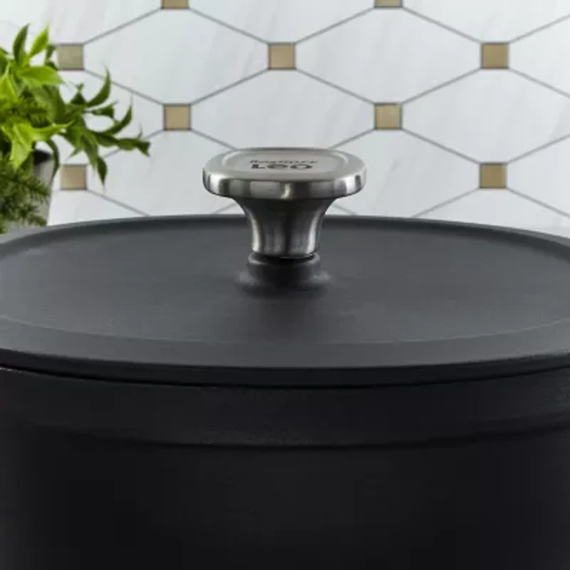 BergHOFF Leo Graphite Enameled Cast Iron 5-qt. Oval Stockpot