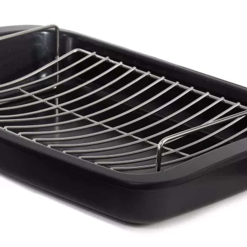 BergHOFF Leo Graphite Non-Stick 16.5X11" Roaster with Rack