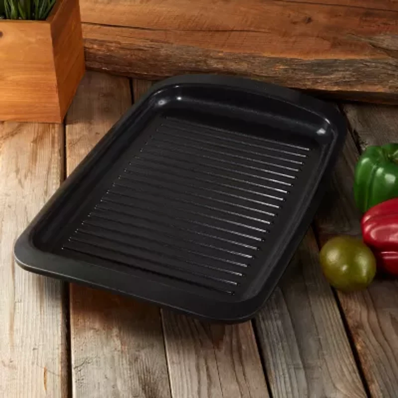 BergHOFF Leo Graphite Non-Stick Teppanyaki Grill Plate