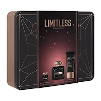JENNIFER LOPEZ Limitless 3.4 Oz Eau De Parfum 3-Pc Gift Set ($107 Value)