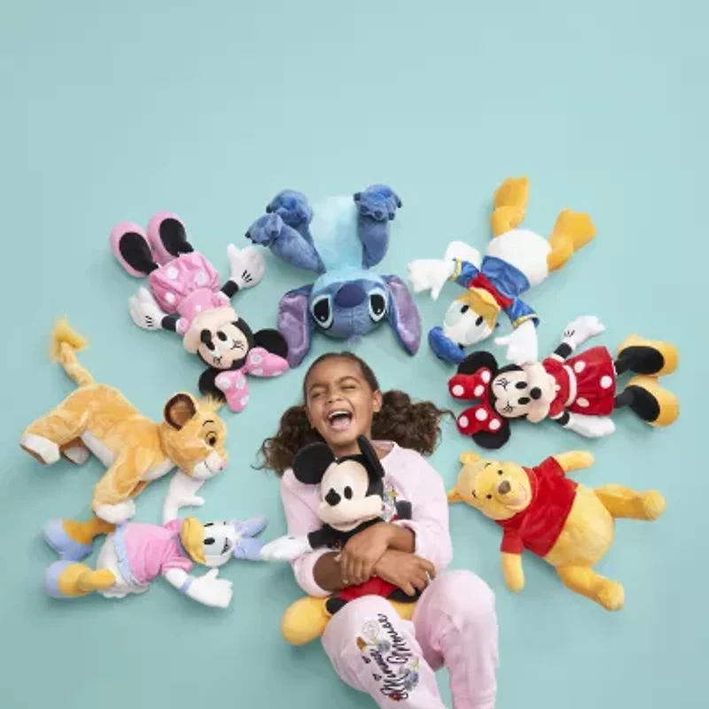 Disney Collection Pink Mickey and Friends Minnie Mouse Stuffed Animal