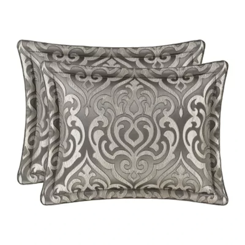 Queen Street Blythe Silver 4-pc. Midweight Comforter Set