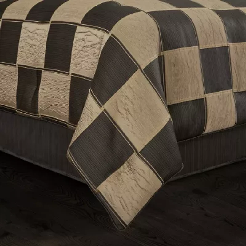 Queen Street Benton Bronze 4-pc. Midweight Comforter Set