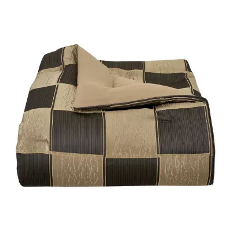 Queen Street Benton Bronze 4-pc. Midweight Comforter Set