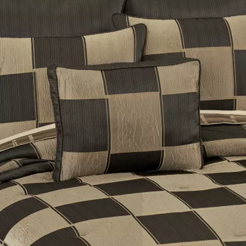 Queen Street Benton Bronze Rectangular Throw Pillow