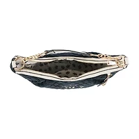 Juicy By Couture Crowning Glory Quilted Velour Hobo Bag