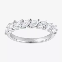 (F / Vs2) Womens 1 CT. T.W. Lab Grown White Diamond 10K Gold Band