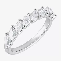 (F / Vs2) Womens 1 CT. T.W. Lab Grown White Diamond 10K Gold Band