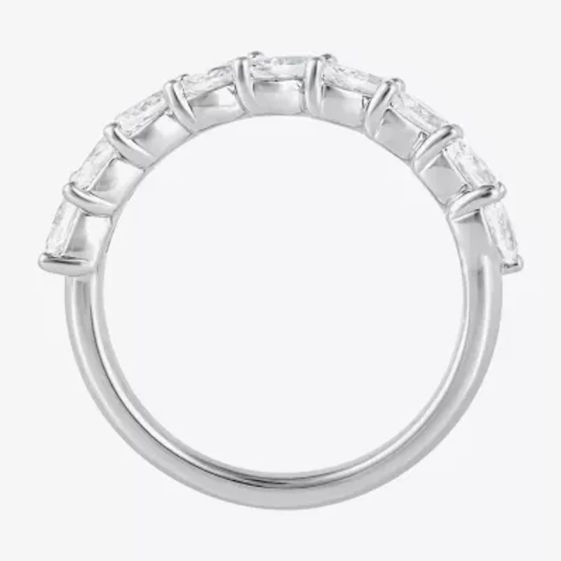 (F / Vs2) Womens 1 CT. T.W. Lab Grown White Diamond 10K Gold Band