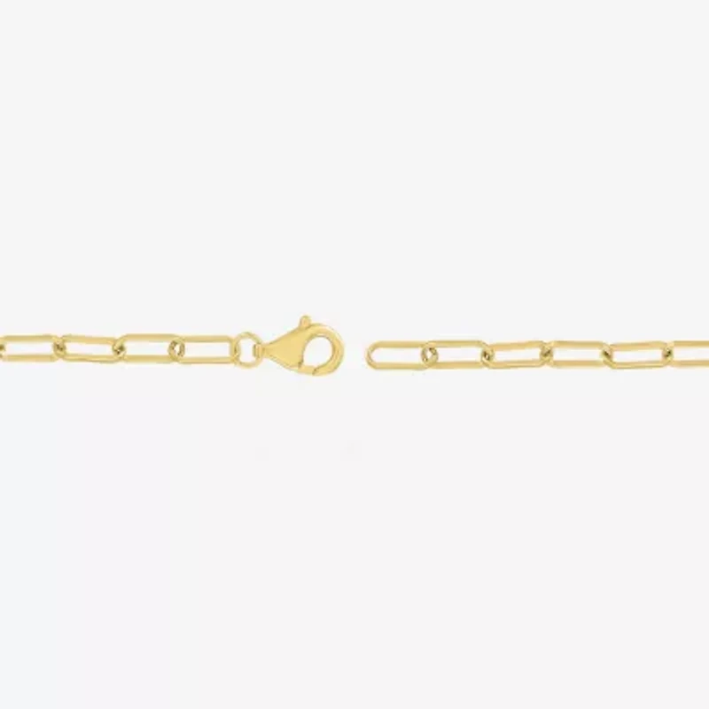 Yes, Please! Womens White Sapphire Sterling Silver 18 Inch Tennis Necklace