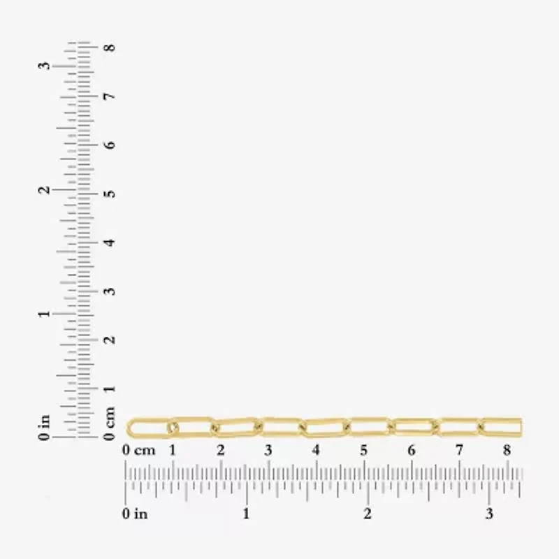 Yes, Please! Womens White Sapphire Sterling Silver 18 Inch Tennis Necklace