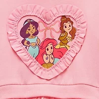 Disney Baby Girls Long Sleeve Princess Sweater Dress