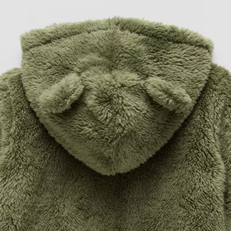 Okie Dokie Sherpa Baby Boys Midweight Jacket