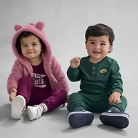 Okie Dokie Sherpa Baby Girls Midweight Jacket