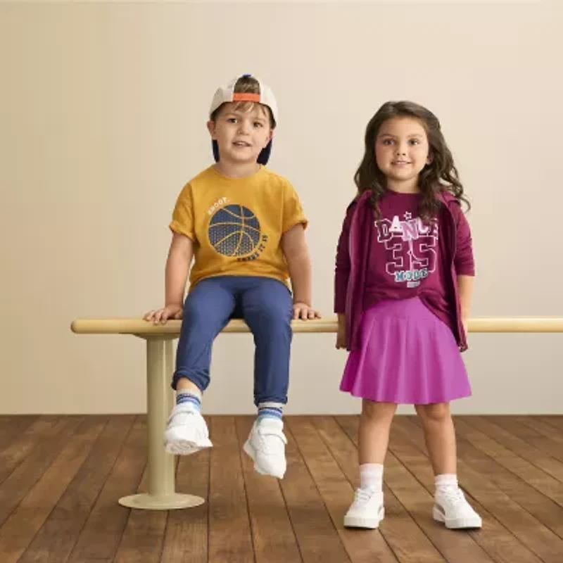 Okie Dokie Active Toddler & Little Girls Skort