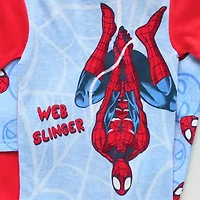 Disney Collection Toddler Boys Spiderman Crew Neck Short Sleeve 4-pc. Pajama Sets