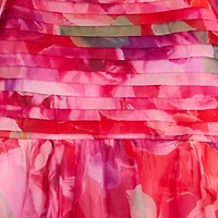 Byer California Big Kid Girls Short Sleeve Puffed A-Line Dress