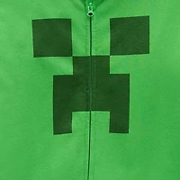 Little & Big Kid Boys Long Sleeve Minecraft Fleece Zipper Hoodie