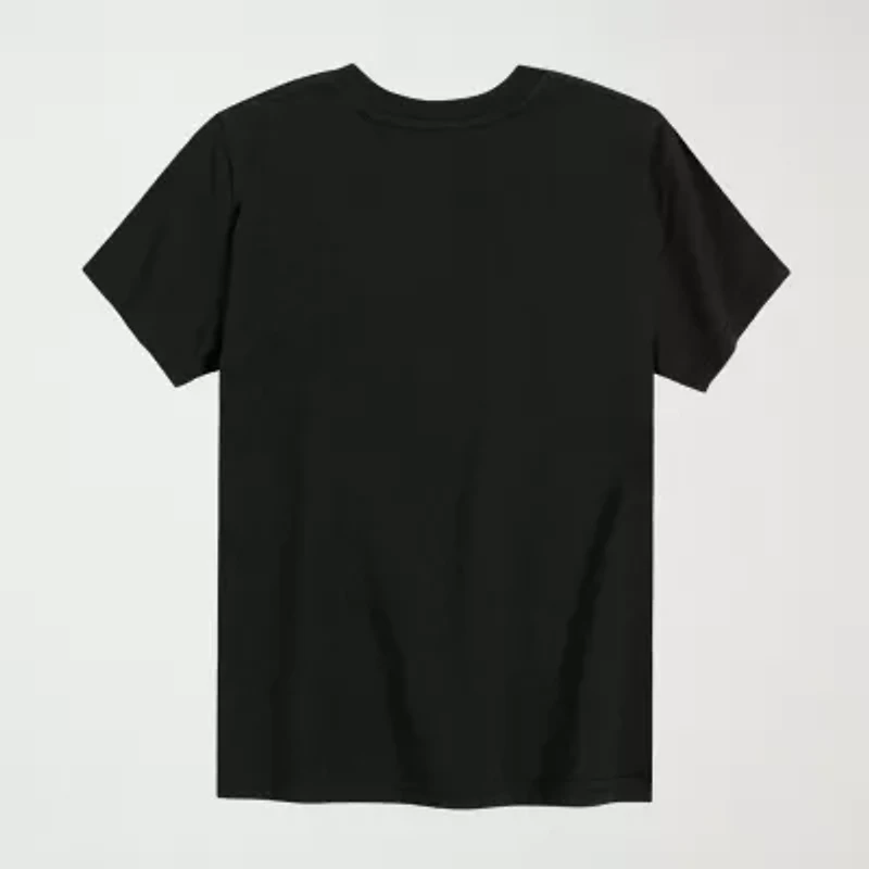 Little & Big Kid Boys Crew Neck Short Sleeve Regular Fit Spongebob Graphic T-Shirt