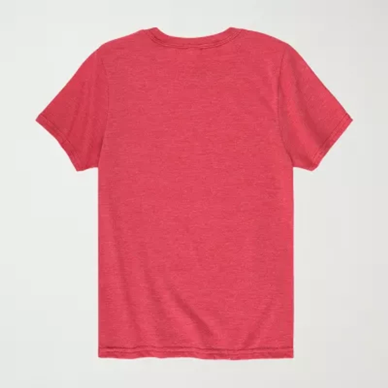 Halloween Pumpkins Little & Big Kid Boys Crew Neck Short Sleeve Regular Fit Pete the Cat Graphic T-Shirt