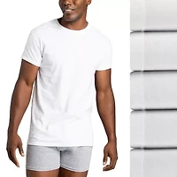 Fruit of the Loom Premium Mens 5 Pack Short Sleeve Crew Neck Moisture Wicking T-Shirt