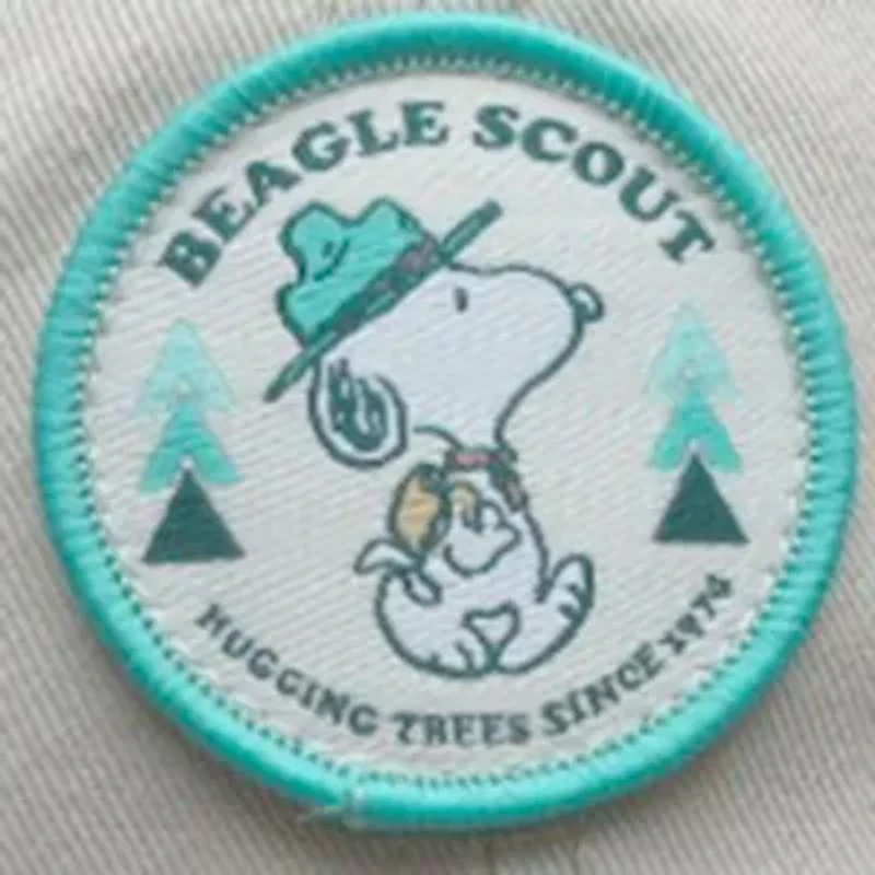 Snoopy Eagle Scout Patch Baseball Hat Mens Peanuts Baseball Cap