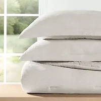 Casual Comfort Textured Cloud Gauze Down Lightweight Comforter Set