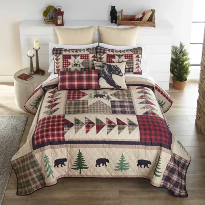 Donna Sharp Forest Point Queen 3-pc. Quilt Set