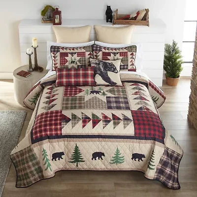 Donna Sharp Forest Point Queen 3-pc. Quilt Set