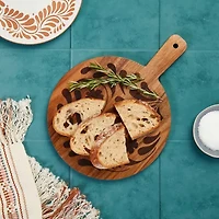 Jenny Martinez 10 inch Round Wood Serve Board