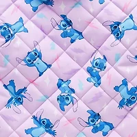 Disney Collection Little & Big Kid Girls Lilo Stitch Hooded Midweight Quilted Jacket