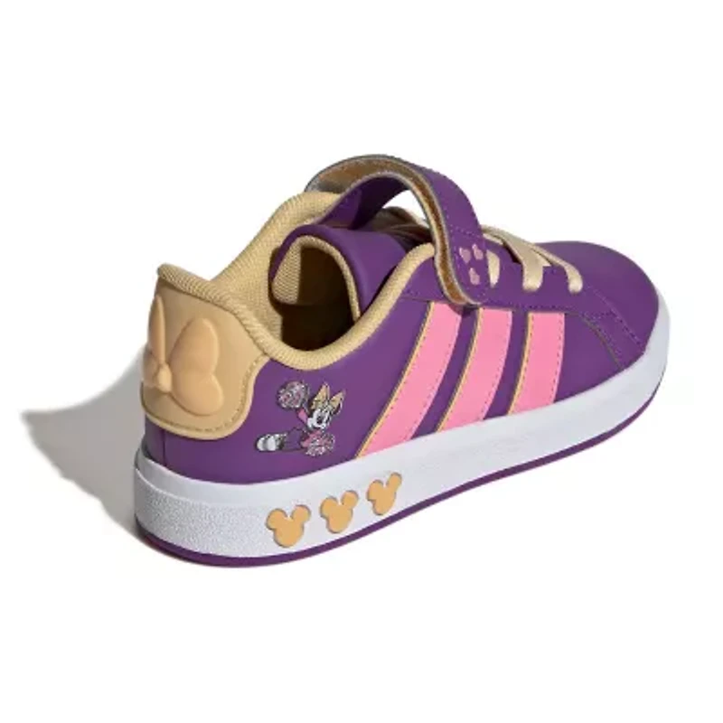 adidas Grand Court Minnie El Little Kid Girls Sneakers
