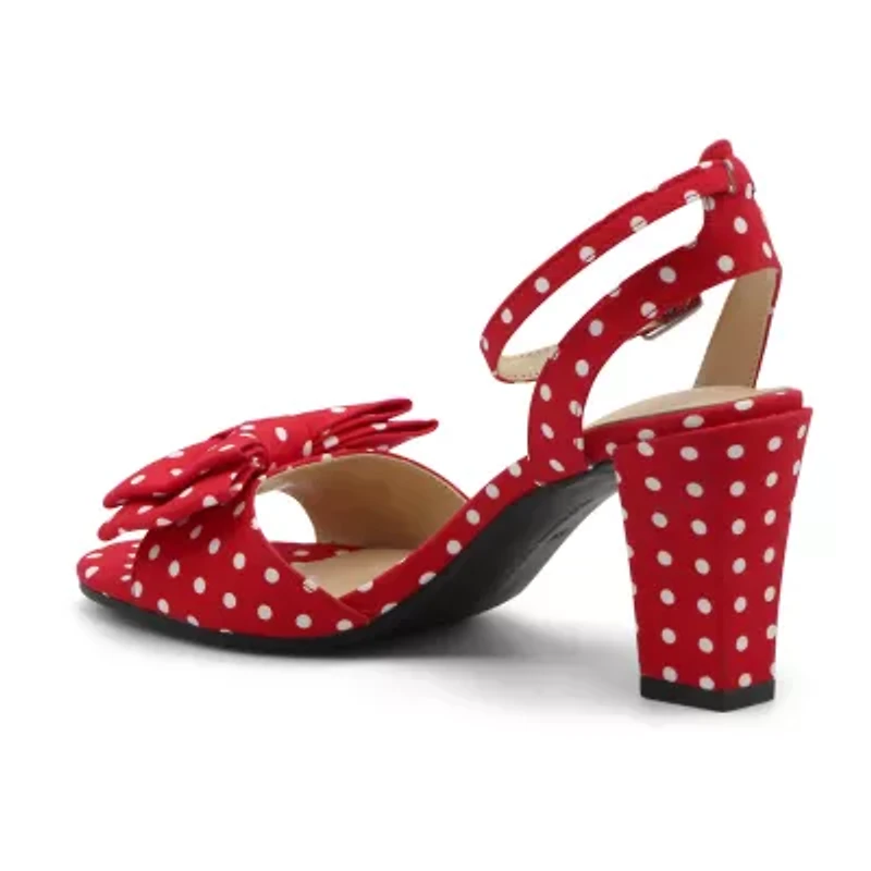 Adrienne Vittadini Womens Avalanche Heeled Sandals