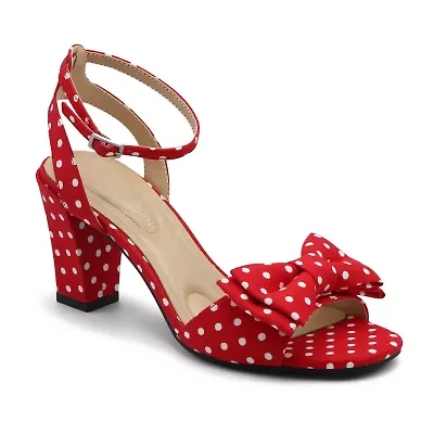 Adrienne Vittadini Womens Avalanche Heeled Sandals