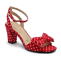 Adrienne Vittadini Womens Avalanche Heeled Sandals