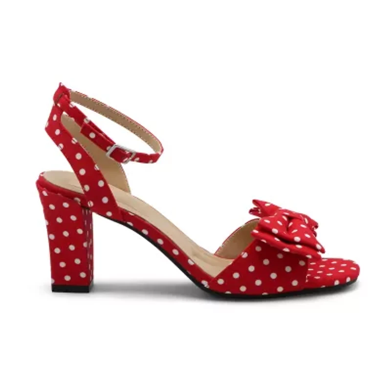 Adrienne Vittadini Womens Avalanche Heeled Sandals