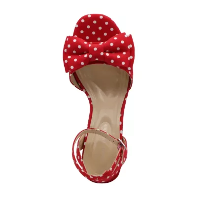 Adrienne Vittadini Womens Avalanche Heeled Sandals