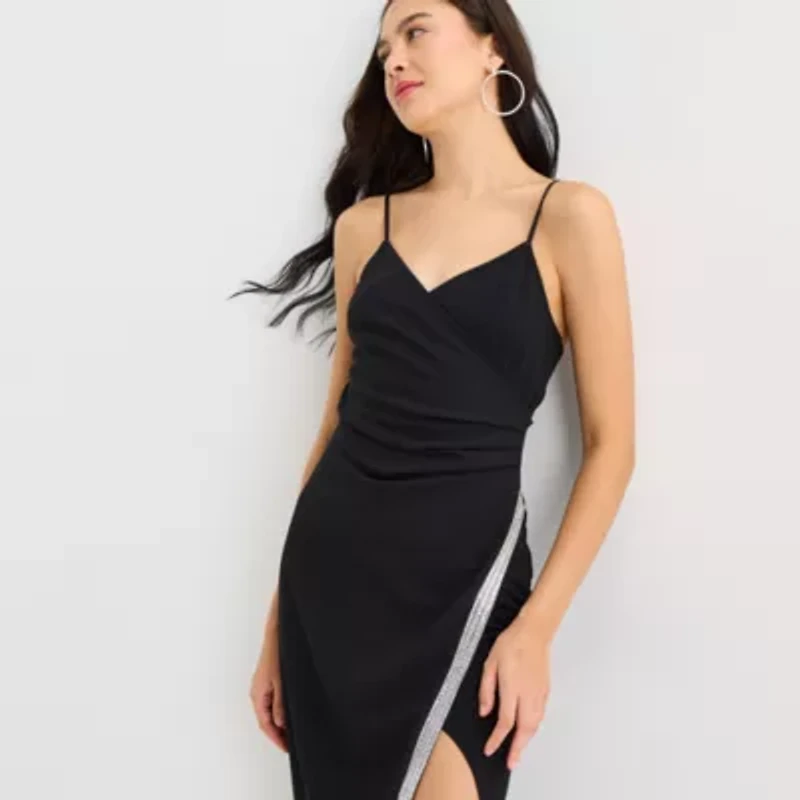 by&by Womens Juniors Sleeveless Bodycon Dress