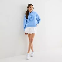 Arizona Womens Juniors Mid Rise Mini Active Pleated Skirt