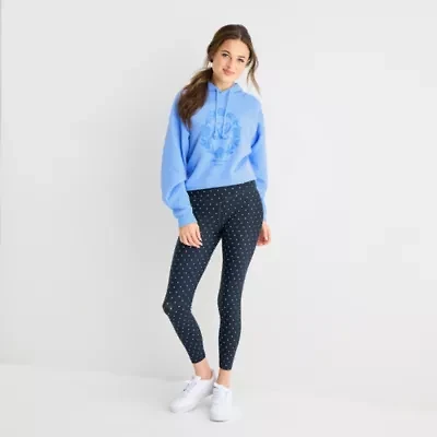 Arizona Womens High Rise Tapered Juniors Full Length Leggings