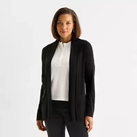 Liz Claiborne Womens Long Sleeve Layered Sweater