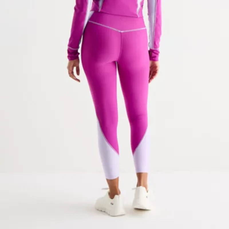 Xersion EverContour+ Womens Quick Dry High Rise 25" 7/8 Ankle Legging