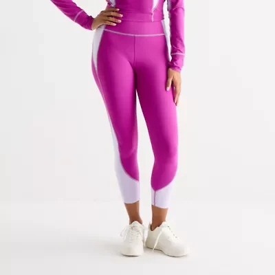 Xersion EverContour+ Womens Quick Dry High Rise 25" 7/8 Ankle Legging