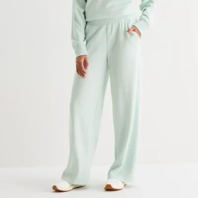 Xersion Scuba Luxe Womens Straight Mid Rise Active Pant