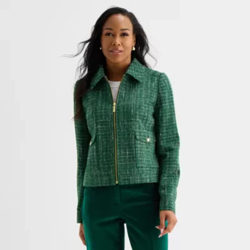 Liz Claiborne Womens Tall Lightweight Work Jacket